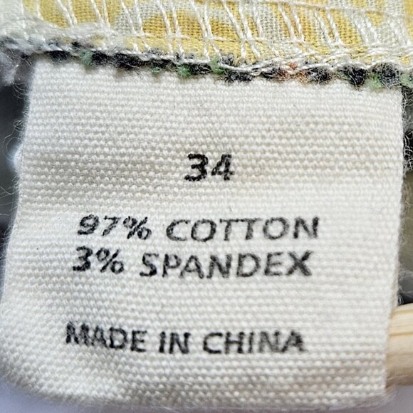 Loudmouth Golf Shorts Men’s Size 34 Multicolor Floral Pattern Cotton Stretch - Picture 8 of 14